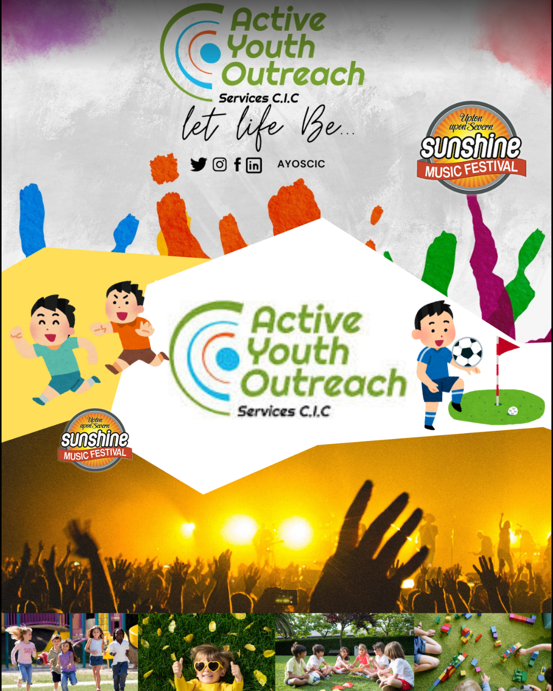 Losa Live (1) Free Kids' Activities by Active Youth at Sunshine Festival