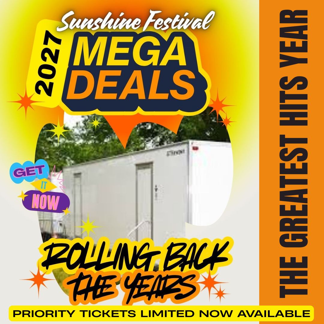 Sunshine Festival 2027 Refresh Area Ticket