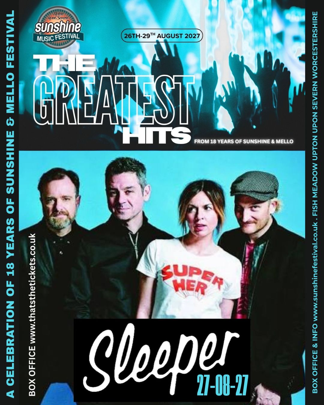 Sleeper at Sunshine Festival 2027